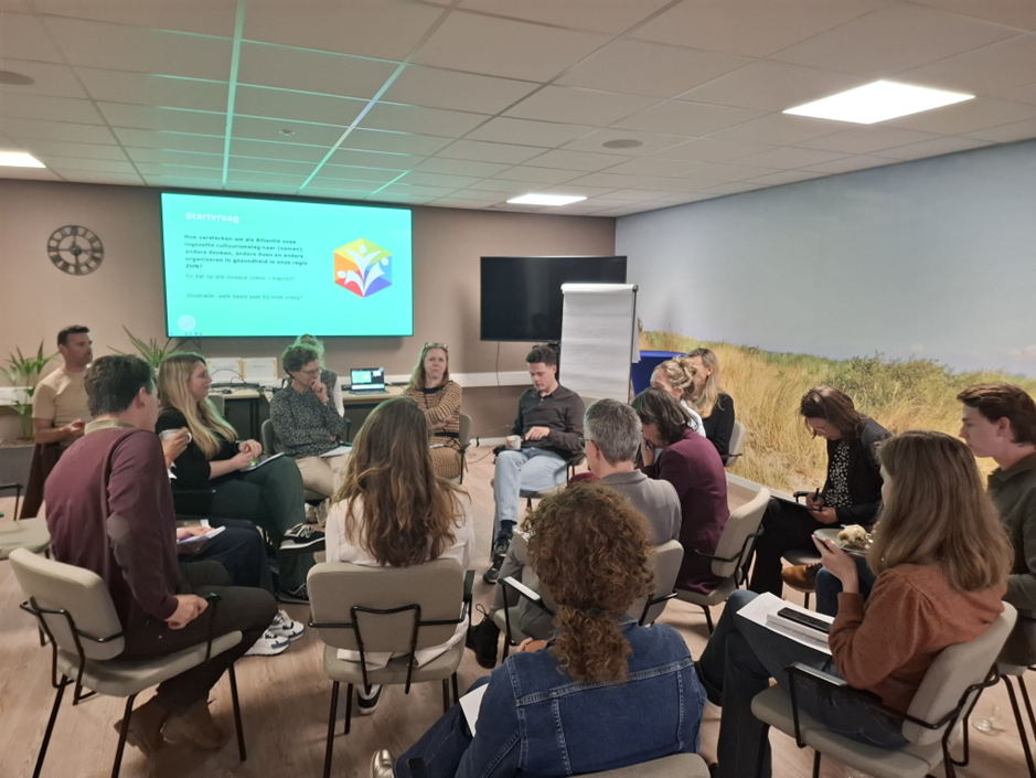 Groepsintervisie in maart 2025 bij Rijn en Duin, leren met de Alliantie